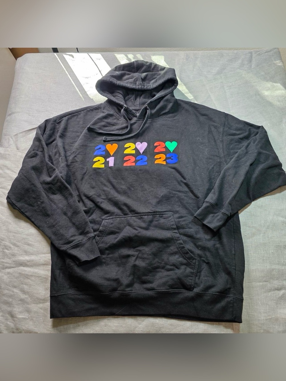 Harry Styles Love On Tour Hoodie Sweatshirt 2XL  Black Concert Merch